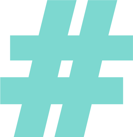 Hashtag-Symbol